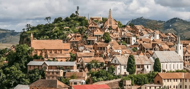 Fianarantsoa — vue de la ville